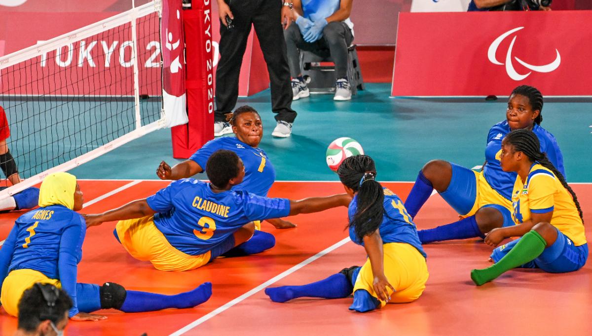 Rwanda’s women compete at Tokyo 2020.