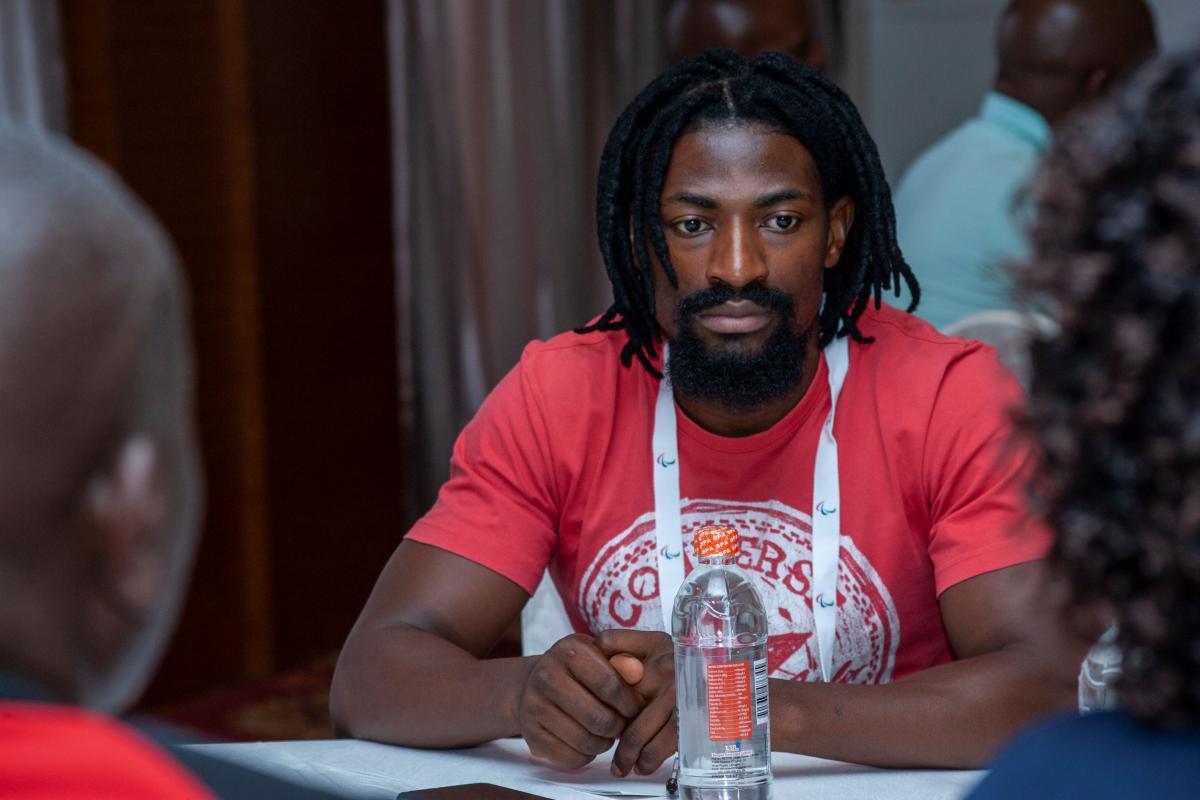 El entrenador mozambiqueño Renato De Jesus Dinis Muianga.