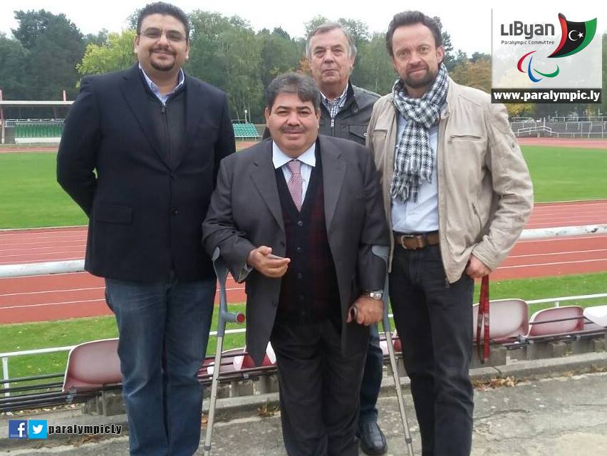 Representatives at the Libya–Cottbus cooperation signing.