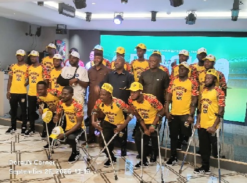 Ghana’s Black Challenge group photograph published with Graphic Online’s September 2026 report on the team’s World Cup preparations.